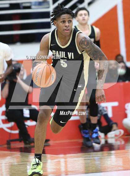 Thumbnail 3 in Paul VI vs. Roselle Catholic (Spalding Hoophall Classic) photogallery.