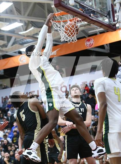 Thumbnail 3 in Paul VI vs. Roselle Catholic (Spalding Hoophall Classic) photogallery.