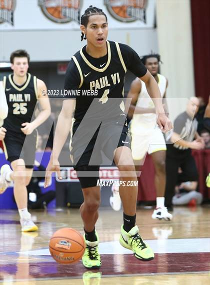 Thumbnail 1 in Paul VI vs. Roselle Catholic (Spalding Hoophall Classic) photogallery.