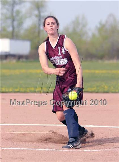 Thumbnail 3 in Nardin Academy vs Orchard Park (13th Depew Tournament) photogallery.