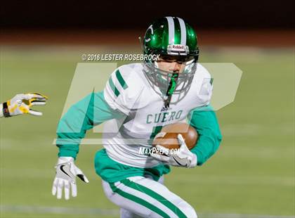 Thumbnail 3 in Crystal City vs. Cuero (UIL 4A Area Playoff) photogallery.