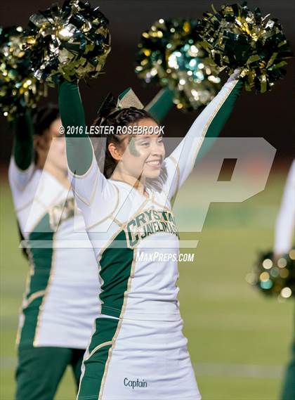 Thumbnail 3 in Crystal City vs. Cuero (UIL 4A Area Playoff) photogallery.