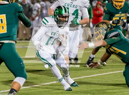 Thumbnail 2 in Crystal City vs. Cuero (UIL 4A Area Playoff) photogallery.