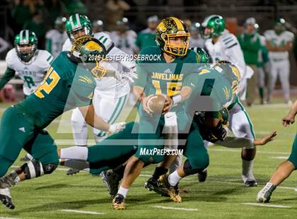 Thumbnail 3 in Crystal City vs. Cuero (UIL 4A Area Playoff) photogallery.