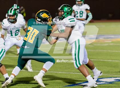 Thumbnail 3 in Crystal City vs. Cuero (UIL 4A Area Playoff) photogallery.