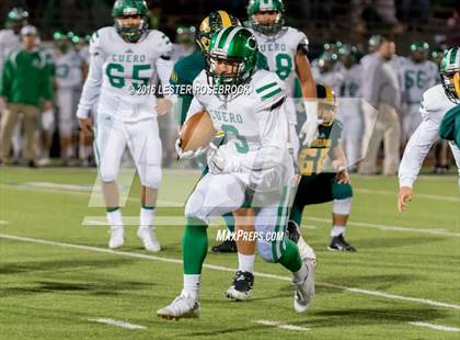 Thumbnail 3 in Crystal City vs. Cuero (UIL 4A Area Playoff) photogallery.