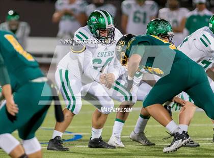 Thumbnail 3 in Crystal City vs. Cuero (UIL 4A Area Playoff) photogallery.