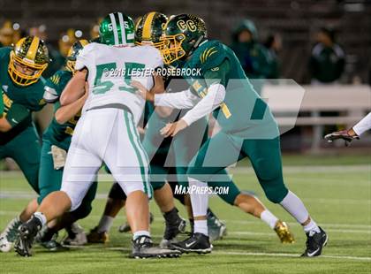 Thumbnail 3 in Crystal City vs. Cuero (UIL 4A Area Playoff) photogallery.