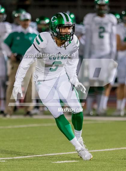 Thumbnail 3 in Crystal City vs. Cuero (UIL 4A Area Playoff) photogallery.