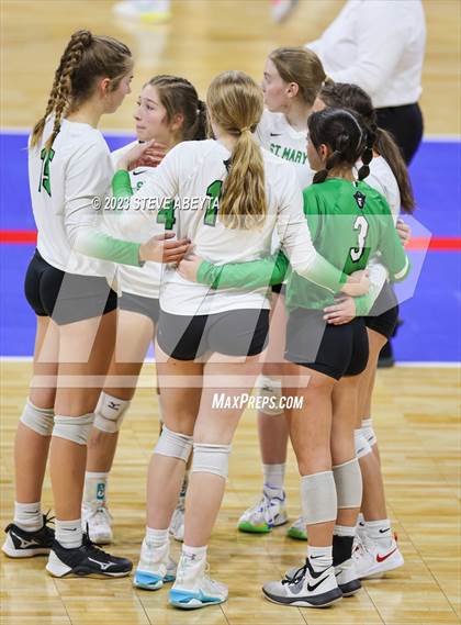 Thumbnail 3 in St. Mary's vs. Plateau Valley (CHSAA 2A First Round) photogallery.