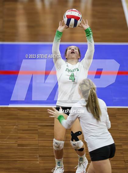 Thumbnail 2 in St. Mary's vs. Plateau Valley (CHSAA 2A First Round) photogallery.