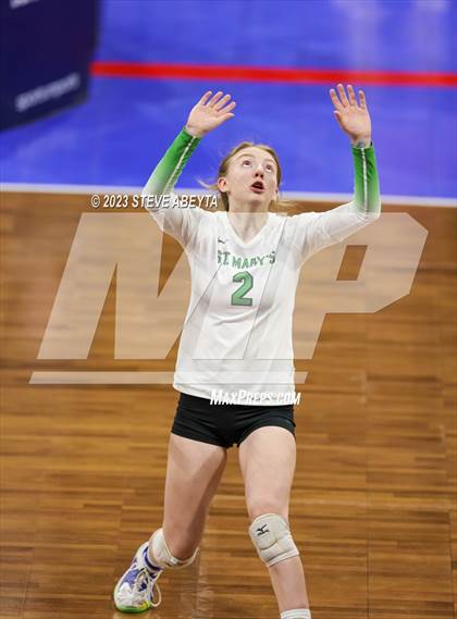 Thumbnail 3 in St. Mary's vs. Plateau Valley (CHSAA 2A First Round) photogallery.