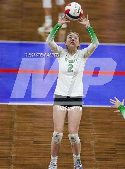 Thumbnail 3 in St. Mary's vs. Plateau Valley (CHSAA 2A First Round) photogallery.