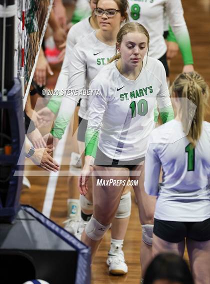 Thumbnail 2 in St. Mary's vs. Plateau Valley (CHSAA 2A First Round) photogallery.