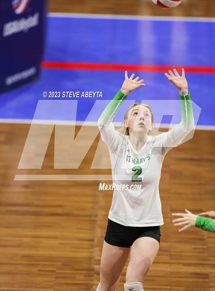 Thumbnail 1 in St. Mary's vs. Plateau Valley (CHSAA 2A First Round) photogallery.