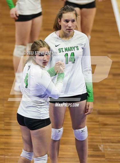 Thumbnail 1 in St. Mary's vs. Plateau Valley (CHSAA 2A First Round) photogallery.