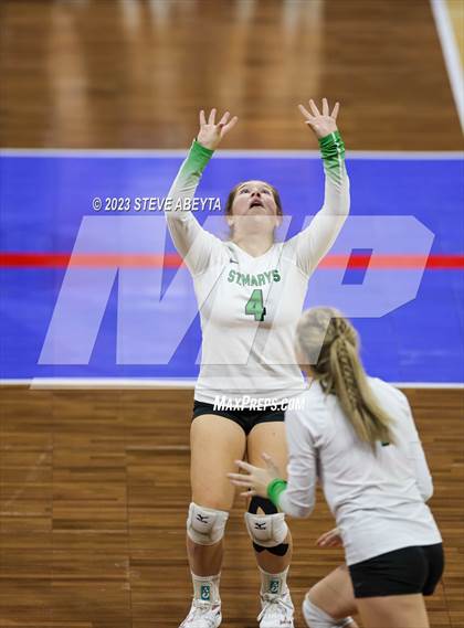 Thumbnail 2 in St. Mary's vs. Plateau Valley (CHSAA 2A First Round) photogallery.