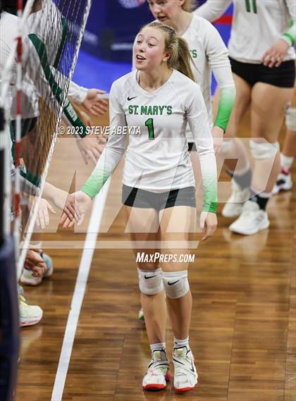 Thumbnail 1 in St. Mary's vs. Plateau Valley (CHSAA 2A First Round) photogallery.
