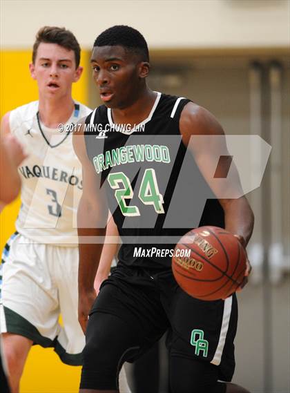 Thumbnail 1 in Orangewood Academy vs. Irvine (Godinez Tournament) photogallery.