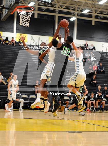 Thumbnail 2 in Orangewood Academy vs. Irvine (Godinez Tournament) photogallery.
