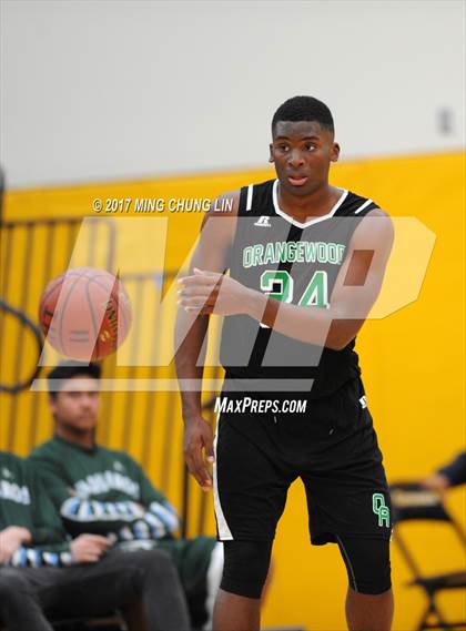 Thumbnail 2 in Orangewood Academy vs. Irvine (Godinez Tournament) photogallery.