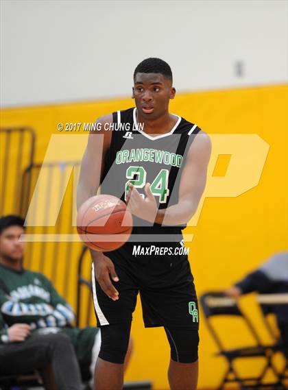 Thumbnail 1 in Orangewood Academy vs. Irvine (Godinez Tournament) photogallery.