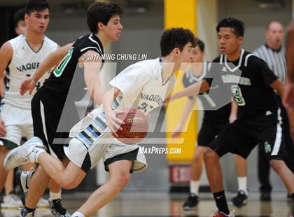 Thumbnail 2 in Orangewood Academy vs. Irvine (Godinez Tournament) photogallery.