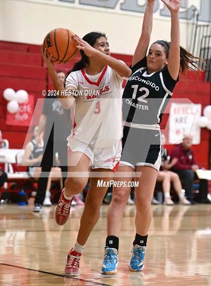 Thumbnail 3 in Escondido Charter @ Savanna (CIF State D5 SoCal Regional Playoffs) photogallery.