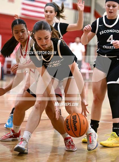 Thumbnail 1 in Escondido Charter @ Savanna (CIF State D5 SoCal Regional Playoffs) photogallery.