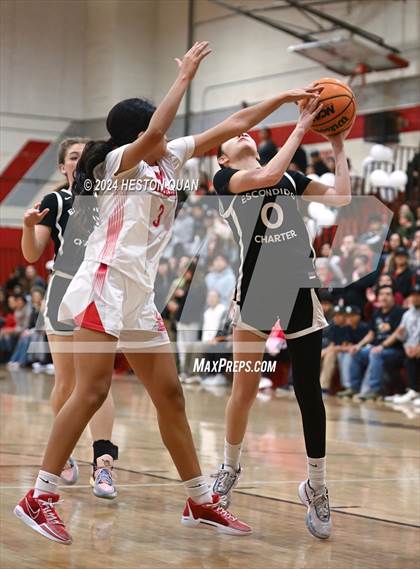 Thumbnail 1 in Escondido Charter @ Savanna (CIF State D5 SoCal Regional Playoffs) photogallery.