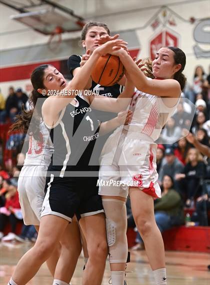 Thumbnail 1 in Escondido Charter @ Savanna (CIF State D5 SoCal Regional Playoffs) photogallery.