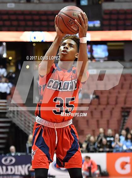 Thumbnail 3 in Villa Park vs. Colony (CIF SS DIV 2AA Final) photogallery.