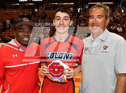 Thumbnail 2 in Villa Park vs. Colony (CIF SS DIV 2AA Final) photogallery.