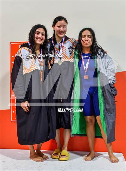 Thumbnail 1 in UIL 15 5A Women's Swimming Championship photogallery.
