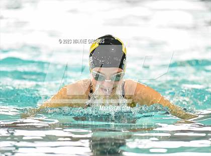 Thumbnail 3 in UIL 15 5A Women's Swimming Championship photogallery.