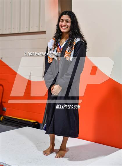 Thumbnail 2 in UIL 15 5A Women's Swimming Championship photogallery.