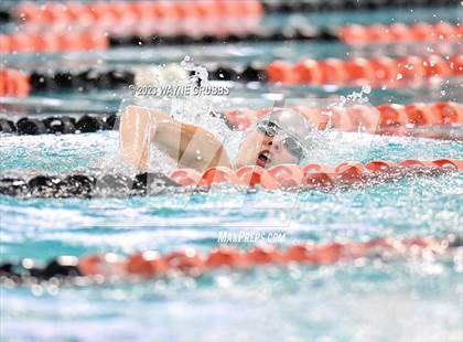 Thumbnail 2 in UIL 15 5A Women's Swimming Championship photogallery.