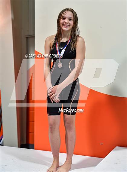 Thumbnail 3 in UIL 15 5A Women's Swimming Championship photogallery.