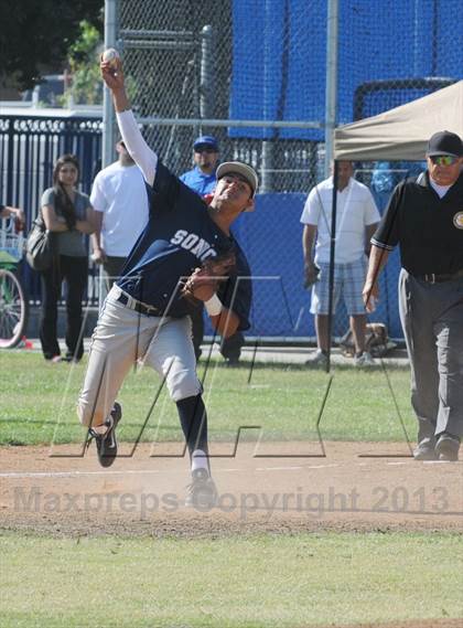 Thumbnail 2 in Sonora @ San Dimas (CIF SS D4 Playoff) photogallery.
