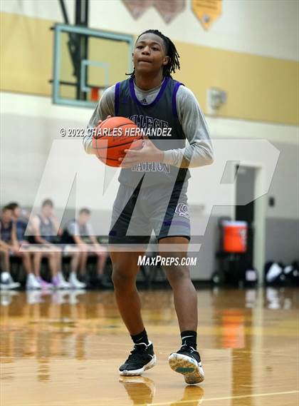 Thumbnail 2 in George Ranch vs. College Station (Conroe Christmas Classic) photogallery.