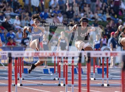 Thumbnail 3 in CIF State Finals (100 Meter Hurdles - Qualifying) photogallery.
