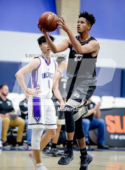 Thumbnail 1 in Valencia vs Army-Navy (Sierra Canyon Super Showcase) photogallery.