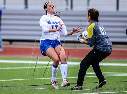 Thumbnail 3 in Rowlett vs. Plano West (UIL Class 5A Region 2 Area Playoff)  photogallery.