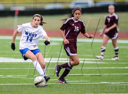 Thumbnail 2 in Rowlett vs. Plano West (UIL Class 5A Region 2 Area Playoff)  photogallery.