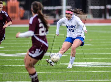 Thumbnail 2 in Rowlett vs. Plano West (UIL Class 5A Region 2 Area Playoff)  photogallery.