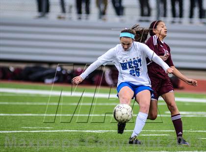 Thumbnail 2 in Rowlett vs. Plano West (UIL Class 5A Region 2 Area Playoff)  photogallery.