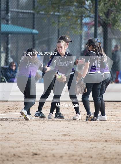 Thumbnail 2 in Valor Christian vs. Mesa Ridge (CHSAA 4A Regional State Qualifier) photogallery.