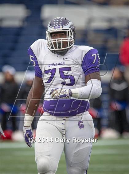 Thumbnail 1 in DeMatha vs. Gonzaga (WCAC Semifinal) photogallery.