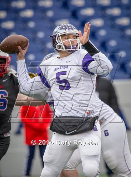 Thumbnail 2 in DeMatha vs. Gonzaga (WCAC Semifinal) photogallery.