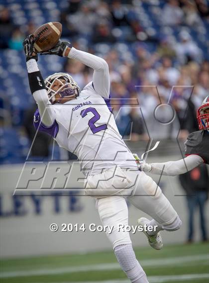 Thumbnail 2 in DeMatha vs. Gonzaga (WCAC Semifinal) photogallery.